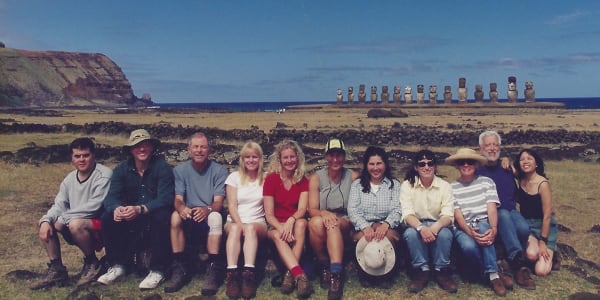 Earthwatchers reunite 20 years after Rapa Nui expedition